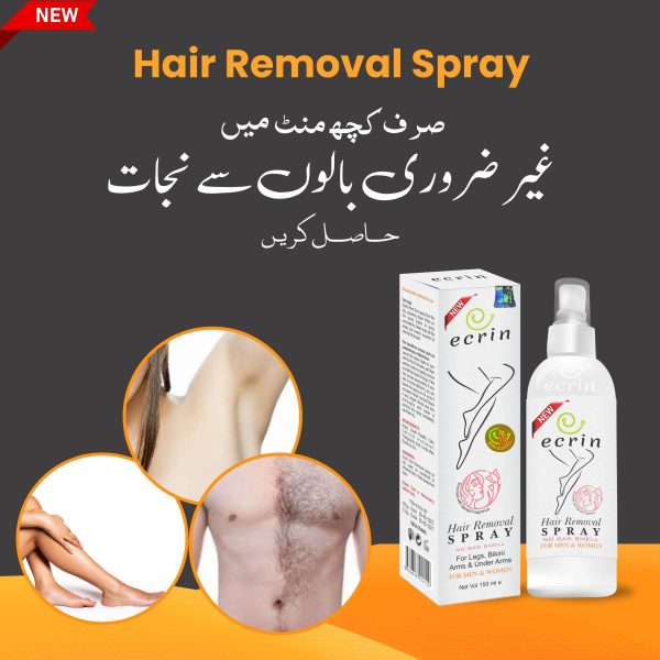 Before and after hair removal