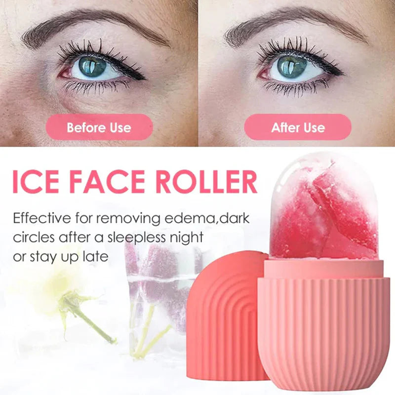 Cold therapy face massage tool