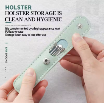 Ear hygiene kit for deep and safe cleaning without cotton buds