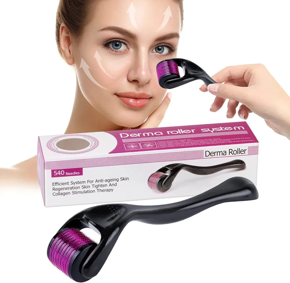 Hair growth derma roller for beard regrowth