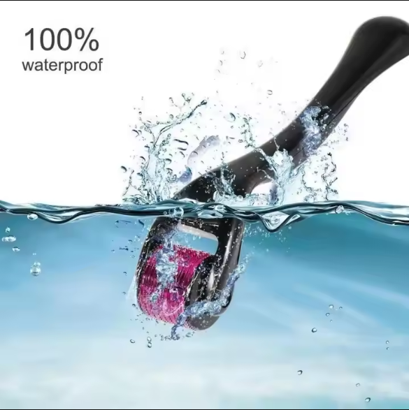 Hair Growth Roller is 100% waterproof 