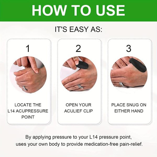 Hand holding sugar control clip