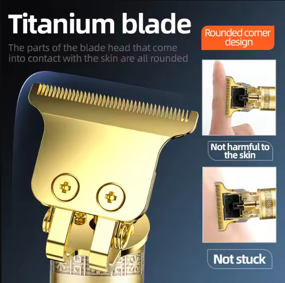 Hair cutting with T9 trimmer at home