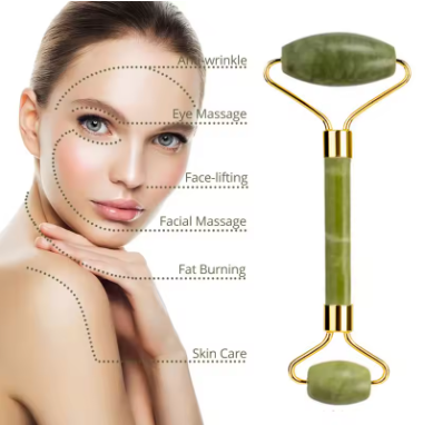 Skin care massager for face and eyes, supports fat burning and face lifting.