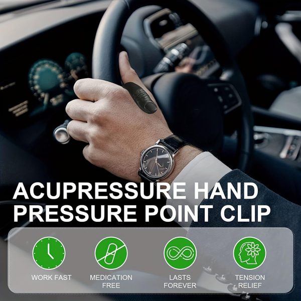 Sugar Control Clip targets hand acupressure points