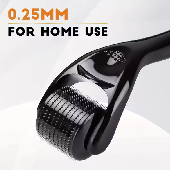 Microneedle roller to reduce hair fall