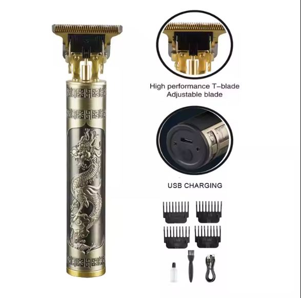 Man using T9 trimmer on beard