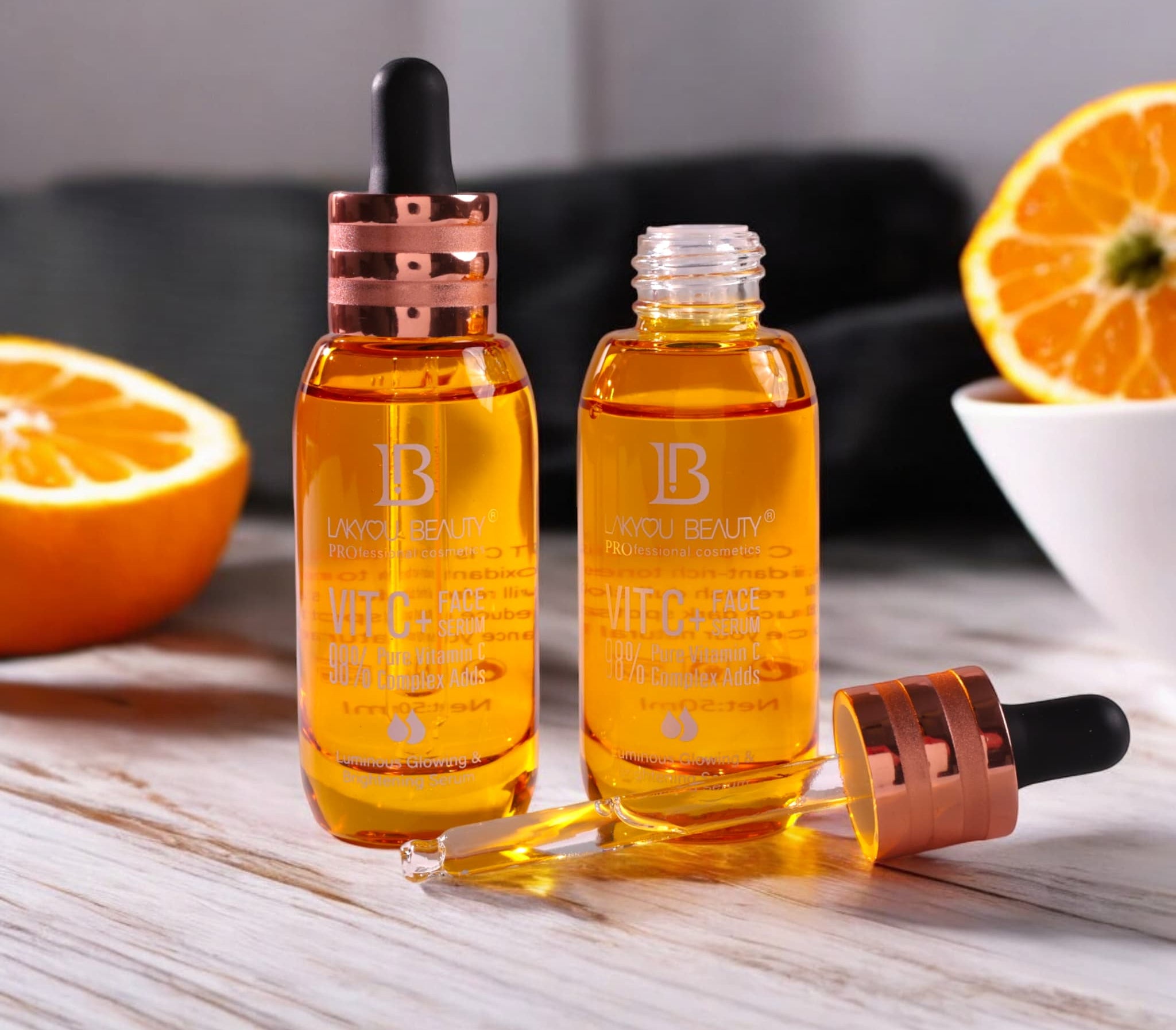 Daily use Vitamin C serum for hydration and skin glow